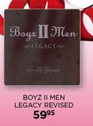 Boyz II Men Legacy Revised CD