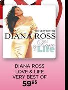 Diana Ross Love & Life Very Best Of CD