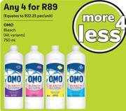 Omo Bleach (All Variants)-For Any 4 x 750ml
