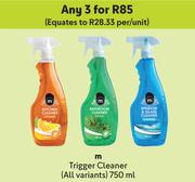 M Trigger Cleaner (All Variants)-For Any 3 x 750ml