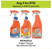 Mr Muscle Trigger Cleaner (All Variants)-For Any 3 x 500ml