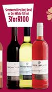 Shortwood Dry Red, Rose Or Dry White-3x750ml