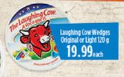 Laughing Cow Wedges (Original Or Light)-120g Each