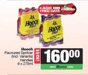 Hooch Flavoured Spritzer (Incl. Variants) Handies-For Any 2 x 6 x 275ml