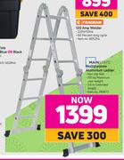 Mainstays Multipurpose Aluminium Ladder