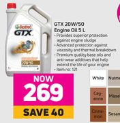 Castrol GTX 20W/50 Engine Oil-5L