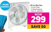 Logik 30cm Box Fan
