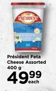 President Feta Cheese Assorted-400g Each