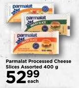 Parmalat Processed Cheese Slices Assorted-400g Each