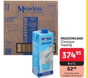 Meadowland Classique Topping-6 x 1L