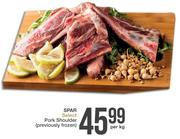 Spar Select Pork Shoulder Previously Frozen-Per Kg