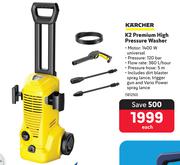Karcher K2 Premium High Pressure Washer