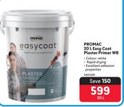Promac 20L Easy Coat Plaster Primer WB