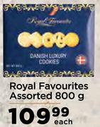 Royal Favourites Assorted 800g- Each