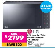 LG 42L Neochef Solo Microwave Oven MS4235GIS