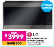 LG 56L Solo Microwave Oven MS5696HIT