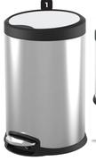 Primaries Stainless Steel Pedal Bin 248338-Each