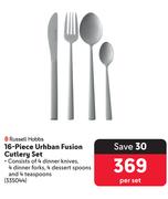 Russell Hobbs 16-Piece Urhban Fusion Cutlery Set 335044-Per Set