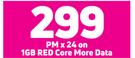 Tecno Spark 7 Pro 128GB 4G Smartphone-On 1GB Red Core More Data