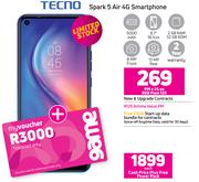 Tecno Spark 5 Air 4G Smartphone-Each