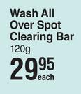 Young Solution Wash All Over Spot Cleaning Bar-120g