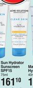 Acne-Solution Clear Skin Sun Hydrator Sunscreen SPF15-75ml