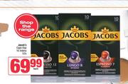 Jacob's Caps Esp 10 Intens-10's Pack Each