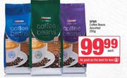 Spar Coffee Beans Assorted-250g Each