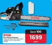 Ryobi 45cc Petrol Chainsaw 337705
