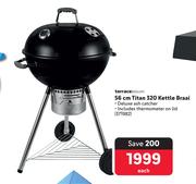 Terraceleisure 56cm Titan 320 Kettle Braai 371982