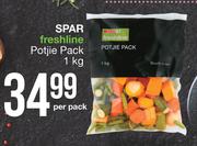 Spar Freshline Potjie Pack-1Kg Per Pack