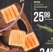 Spar Freshline Roosterkoek 6s-Per Pack