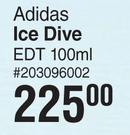 Adidas Ice Dive EDT-100ml