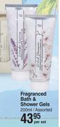 Nature's Edition Fragranced Bath & Shower Gels Assorted-200ml Per Set