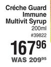 Creche Guard Immune Multivit Syrup-200ml