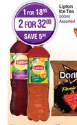 Lipton Ice Tea Assorted-For 2 x 500ml
