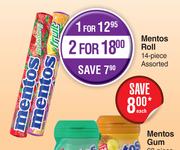 Mentos Roll Assorted-14 Piece