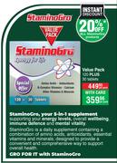 Stamino Gro Value Pack 120 Plus 30 Tablets-Per Pack