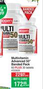 Biogen Multivitamin Advanced 50+ Banded Pack 60 Plus 30 Tablets-Per Pack