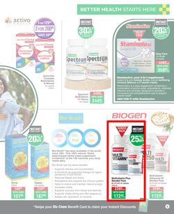 Dis-Chem : Healthy Living (14 September - 15 October 2023), page 9