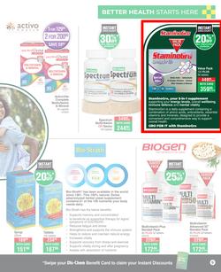 Dis-Chem : Healthy Living (14 September - 15 October 2023), page 9