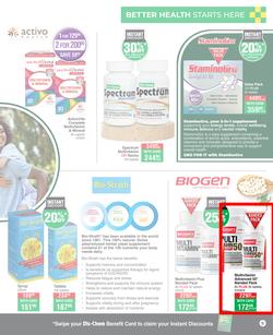 Dis-Chem : Healthy Living (14 September - 15 October 2023), page 9