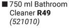 Clean Day Bathroom Cleaner 521010-750ml
