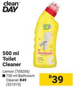 Clean Day Toilet Cleaner (Lemon) 708206-500ml