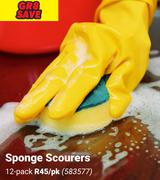 GR8 Save Sponge Scourers (12 Pack) 583577- Per Pack