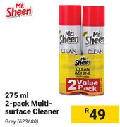 Mr. Sheen 2 Pack Multi-Surface Cleaner (Grey) 623680-275ml