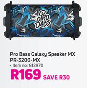 Pro Bass Galaxy Speaker MX PR-3200-MX