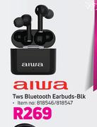 Aiwa TWS Bluetooth Earbuds Blk