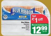 Blue Ribbon Standard Sliced White Bread-700g Per Loaf