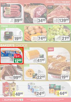 SUPERSPAR EASTERN CAPE : Get More Easter Savings (05 April - 18 April 2022) | Valid In Bluewater Bay, Despatch, Gelvandale, Hunters Retreat, Mount Pleasant, Newton Park, Our, Sunridge, page 9